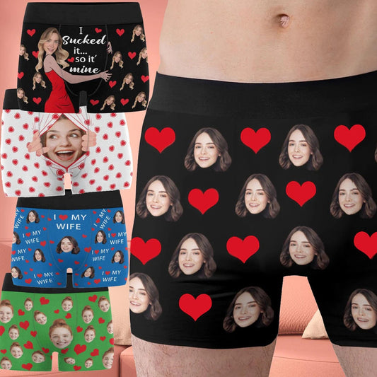 Custom Photo Underwear for Him