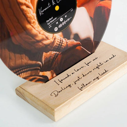 Custom Acrylic Vinyl Record Plaque