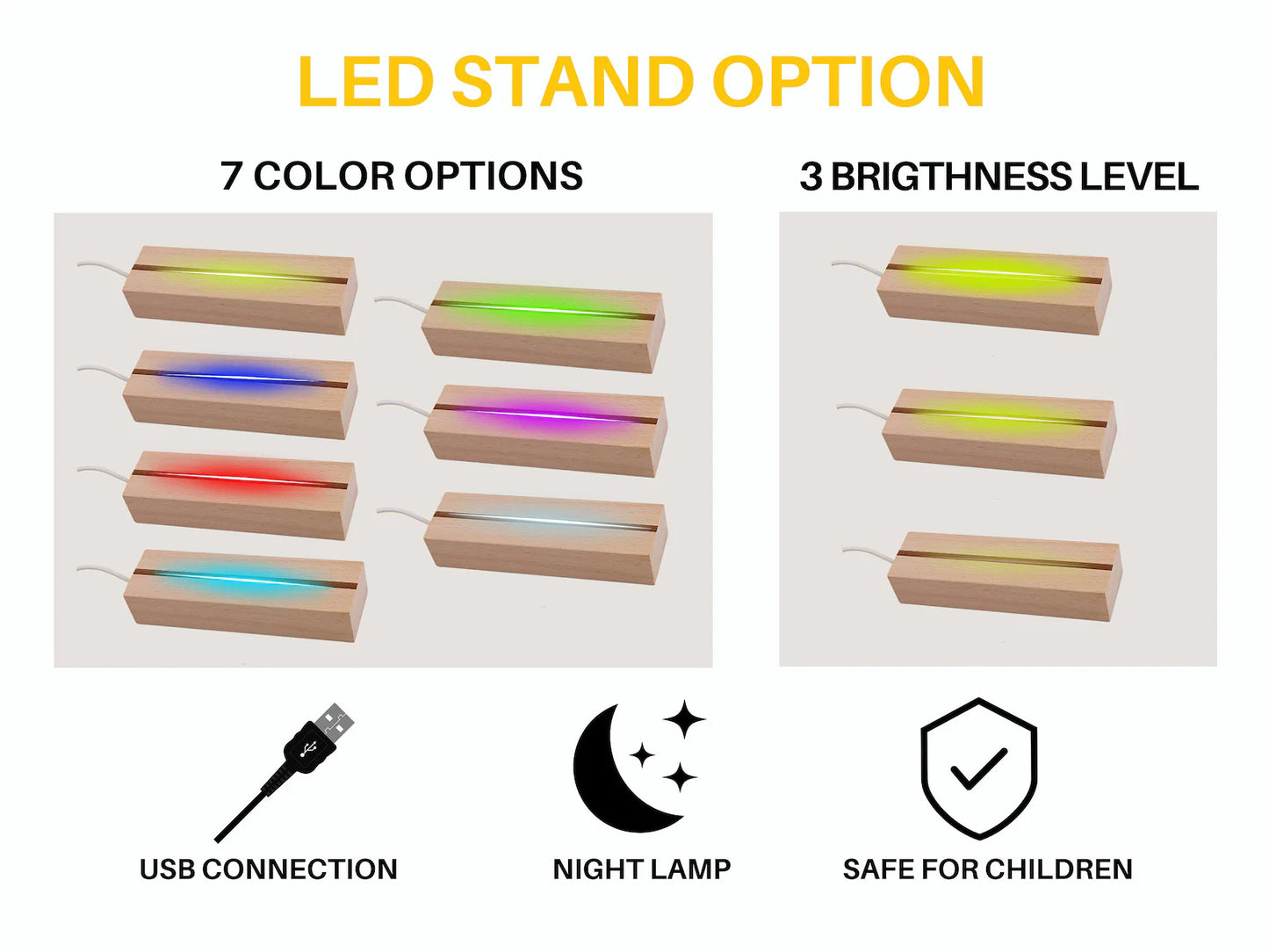 Custom Song Rectangle Acrylic Plaque