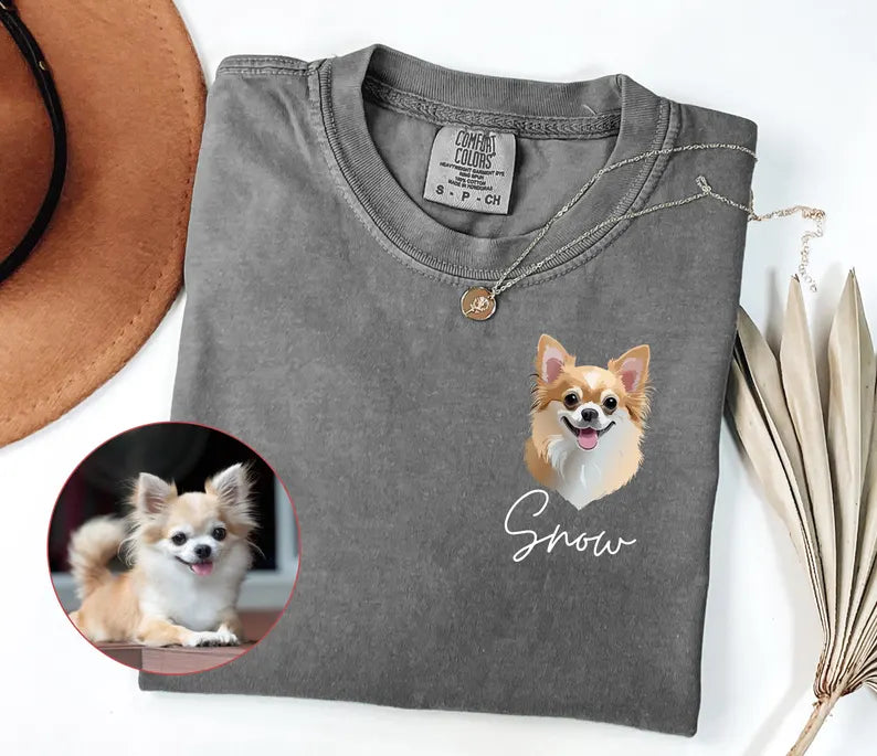 Comfort Colors® Custom Pet T-Shirt