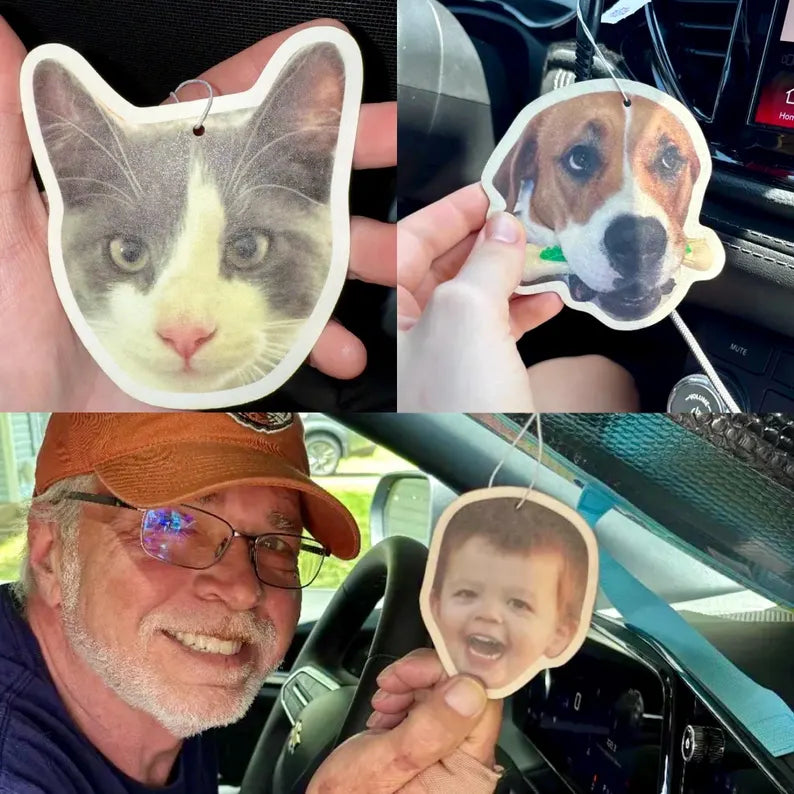 Custom Pet Photo Air Freshener