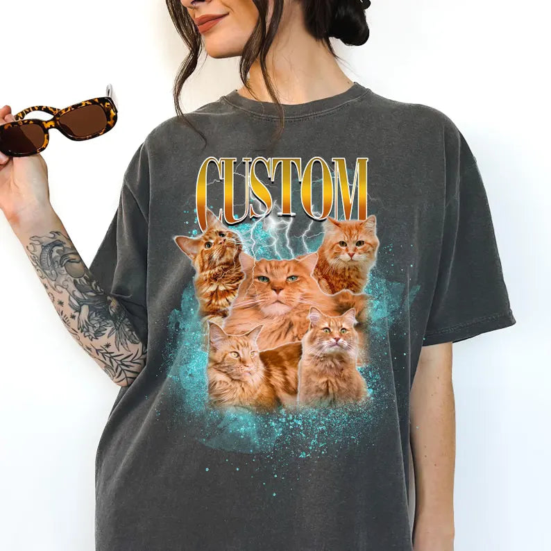 Comfort Colors® Custom Bootleg  Pet T-Shirt